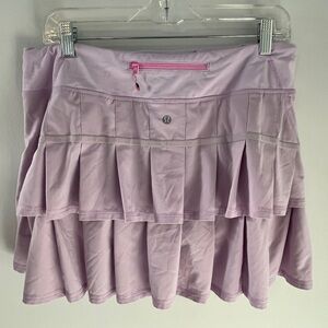 lululemon Light Purple Mini Tennis Skirt